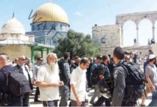 عاجل … مستوطنون يقتحمون "المسجد الأقصى" وقوات الاحتلال تغلق باب العامود