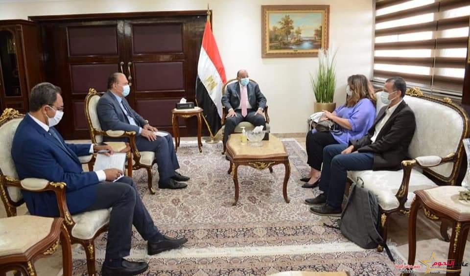 شعراوي يبحث مع وفد برنامج الأمم المتحدة للمستوطنات البشرية ملفات التعاون المشترك بين الجانبين 1 شعراوي يبحث مع وفد برنامج الأمم المتحدة للمستوطنات البشرية ملفات التعاون المشترك بين الجانبين