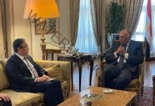 وزير الخارجية يستقبل نائب وزير خارجية كازخستان
