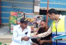 حملات توعوية لشركة مياه الشرب والصرف الصحي بشوارع مدينة منشأة أبو عمر 