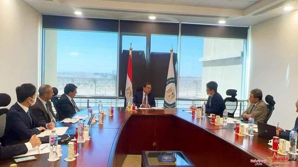 وزير البترول يبحث مع وفد تويوتا اليابانية الدراسة المبدئية لإنتاج الامونيا الزرقاء منخفضة الكربون