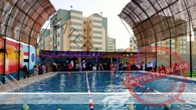 إفتتاح ملعب وحمام سباحة بكنيسة الراعي الصالح بنطاق حي الاربعين بمحافظة السويس