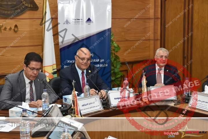 سوسه: حريصون على ربط الخطة الإستراتيجية للجامعة برؤية مصر 2030 