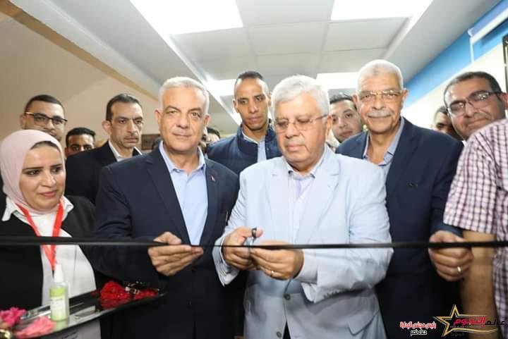وزير التعليم العالي يضع حجر أساس المدينة الطبية لجامعة المنوفية