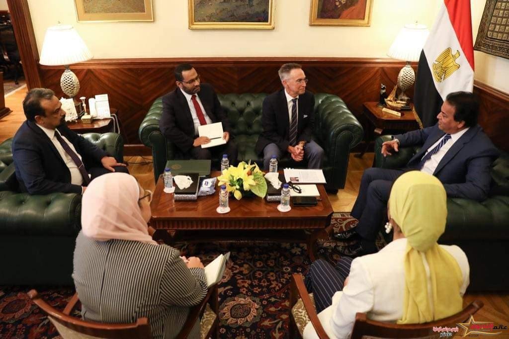 وزير الصحة يتلقى دعوة رسمية لرئاسة الدورة الأولى لتحالف أصدقاء الأمم المتحدة للقضاء على التهاب الكبد الوبائي