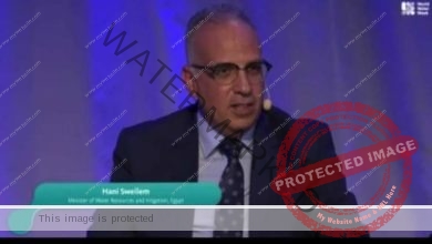 سويلم يلقي كلمه مصر في مؤتمر  "الإسبوع العالمى للمياه"