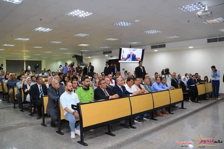 وزير التعليم العالي يتفقد كليات جامعة النهضة ببني سويف