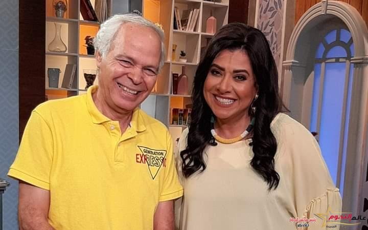 محمود عامر في ضيافة الفنانة "نشوى مصطفى" في هذا الموعد