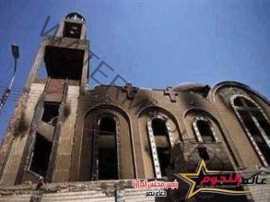 إندلاع حريق بـ كنيسة أبو سيفين بإمبابة ومصرع وإصابة عدد من الأشخاص