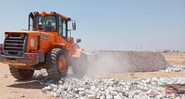 استمرار التصدِّي لمخالفات البناء و متابعة أعمال الإنارة العامة بحيِّ ثالث الإسماعيلية