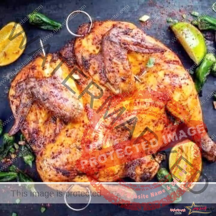 الدجاج المسحب المشوي ... مقدم من: مطبخ عالم النجوم