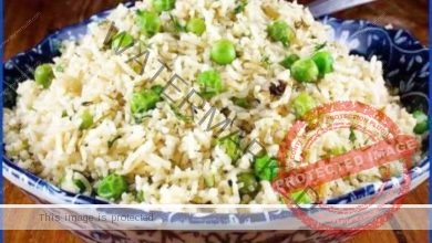 الأرز بالشبت والبسلة ... مقدم من: مطبخ عالم النجوم