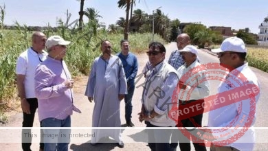 "محافظ الأقصر " قام بجولة تفقدية لمتابعة سير العمل بعدد من المشروعات الجاري تنفيذها بمدينة القرنة
