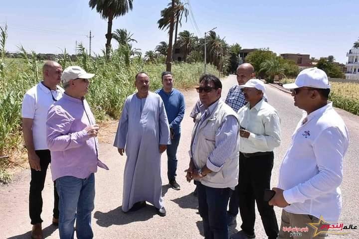 "محافظ الأقصر " قام بجولة تفقدية لمتابعة سير العمل بعدد من المشروعات الجاري تنفيذها بمدينة القرنة