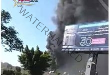 حريق هائل ب كارفور بالاسكندرية البوابة الاخيرة