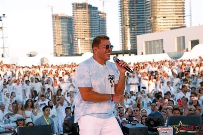 عمرو دياب يتألق في العلمين... صور