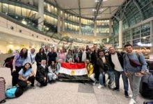 الوفد الشبابي المشارك بالمنتدى الشبابي المصري الروسي الثالث يغادر القاهرة اليوم في طريقه إلى روسيا