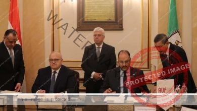 عاشور : يشهد توقيع اتفاقية تعاون بين جامعة القاهرة والوكالة الجامعية للفرنكوفونية