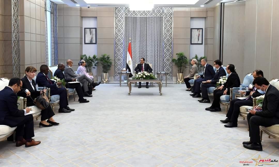 مدبولي يلتقي نائبة الأمين العام للأمم المتحدة والوفد المرافق لها بمقر الحكومة بالعاصمة الإدارية 1 مدبولي يلتقي نائبة الأمين العام للأمم المتحدة والوفد المرافق لها بمقر الحكومة بالعاصمة الإدارية