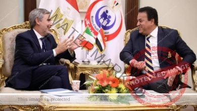وزير الصحة يستقبل سفير إيطاليا لدى مصر لبحث سبل دعم وتعزيز التعاون بين البلدين