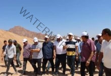 الجزار يتفقد مشروعات مياه الشرب والصرف الصحى بمدينة شرم الشيخ