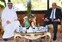 وزير الطيران يستقبل الدكتور عصام بن سعيد وزير الدولة عضو مجلس الوزراء السعودي