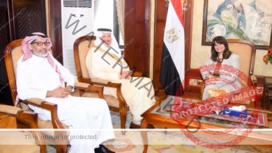 جندي تستقبل السفير السعودي لدى مصر لبحث سبل تعزيز التعاون المشترك