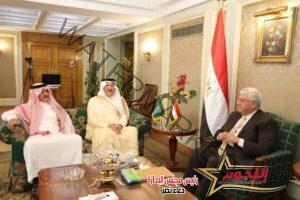 وزير التعليم العالي يستقبل السفير السعودي بالقاهرة لبحث سبل دعم علاقات التعاون العلمي والبحثي بين البلدين