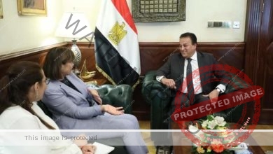 وزير الصحة يستقبل المنسق المقيم للأمم المتحدة بمصر لبحث سبل التعاون 