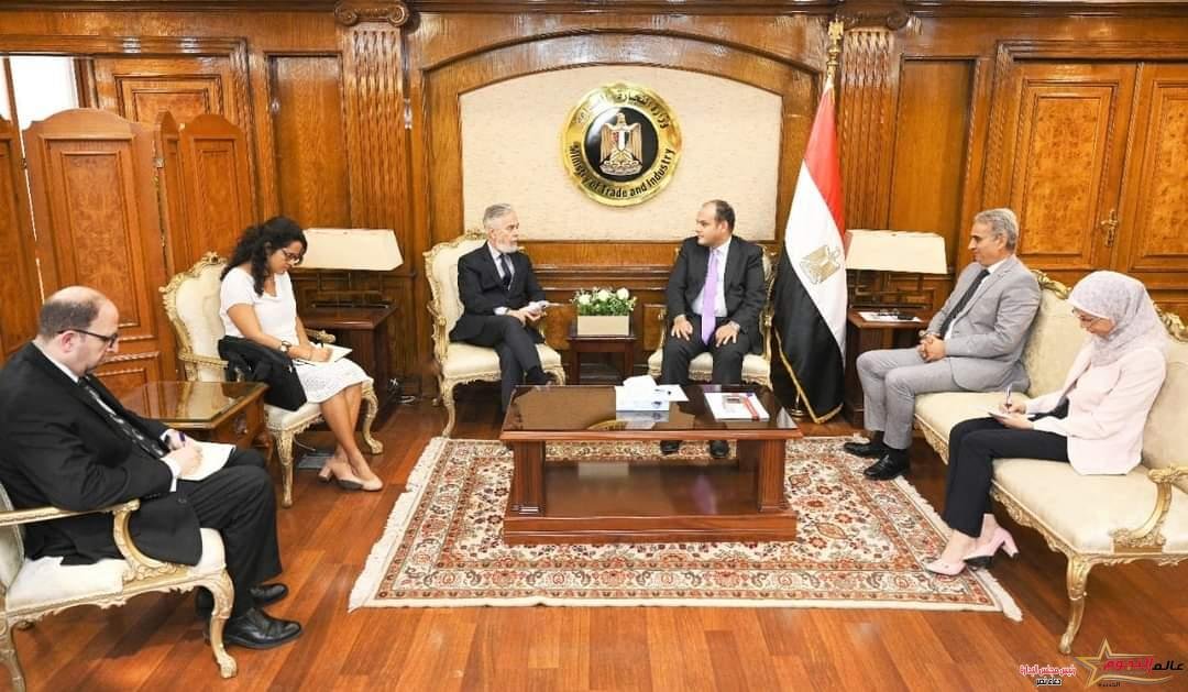 وزير التجارة يستقبل سفير البرازيل بالقاهرة لبحث سبل تنمية وتطوير علاقات التعاون بين البلدين