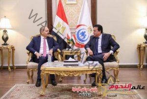 وزير الصحة يستقبل سفير الأردن لدى مصر لبحث سبل تعزيز التعاون في دعم القطاع الصحي