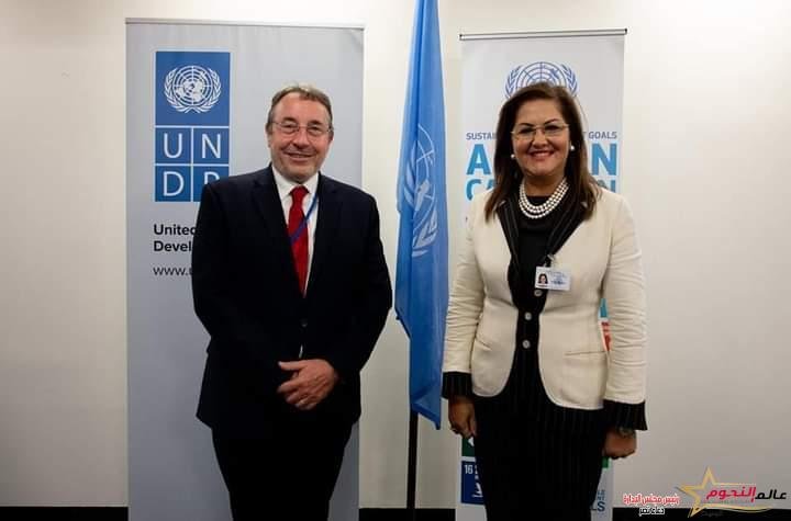 السعيد تبحث مع مدير برنامج الأمم المتحدة الإنمائي سبل التعاون المشترك