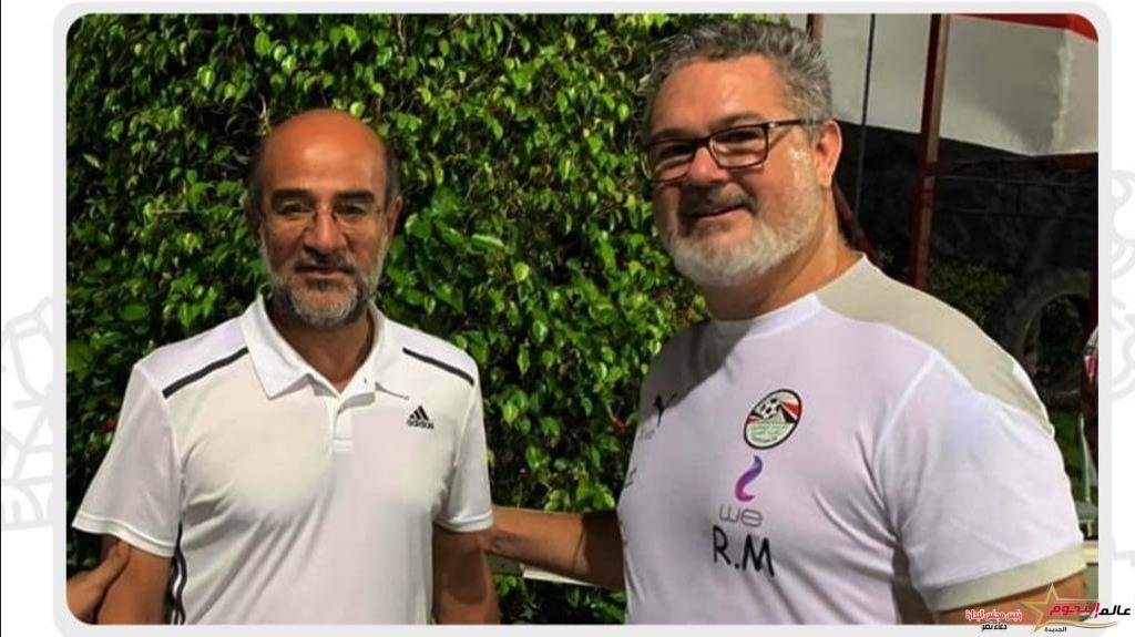 عامر حسين يزور معسكر المنتخب الأولمبي ويلتقي ميكالي