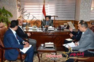 وزير الرياضة يلتقي رئيس اتحاد الجمباز لمناقشة العديد من الملفات الهامة