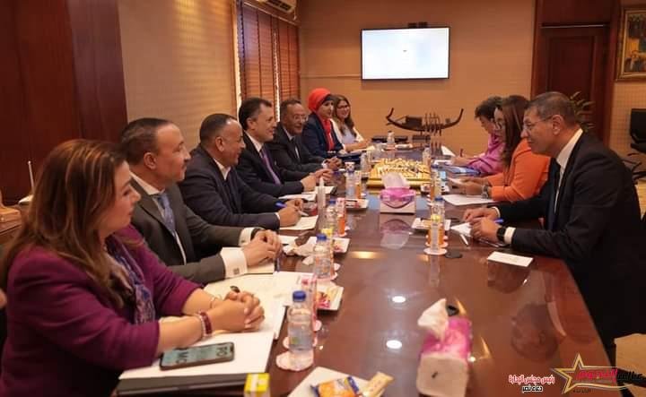 وزير السياحة والآثار: يستقبل وكيل الأمين العام للأمم المتحدة والمدير التنفيذي لمكتب الأمم المتحدة المعني بالمخدرات والجريمة