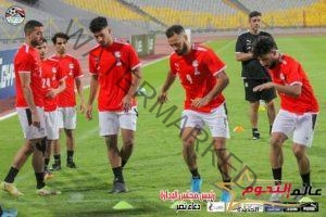 منتخب مصر يواصل تدريباته باستاد برج العرب