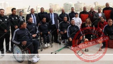 ايمان كريم تحضر نهائي بطولة كأس العالم الأولى لكرة اليد للكراسي المتحركة بين مصر والبرازيل