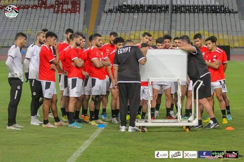 منتخب مصر يواصل تدريباته باستاد برج العرب