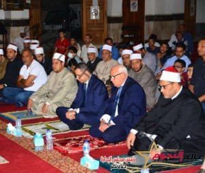 محافظ بورسعيد يشهد احتفالية المولد النبوي الشريف بالمسجد العباسي