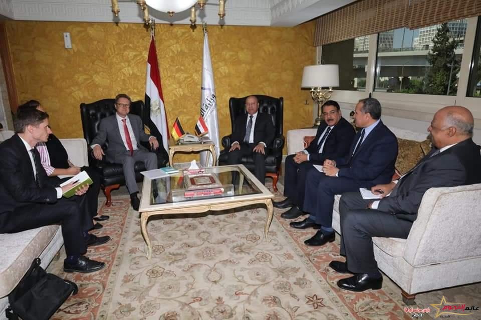 وزير النقل يستقبل السفير الألماني بالقاهرة لبحث الموقف التنفيذي للمشروعات المشتركة الجاري تنفيذها