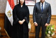 صبحي يبحث مع سفيره الإمارات سبل تعزيز التعاون المشترك