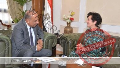 عصمت يستقبل سفيرة سويسرا في مصر لبحث تعزيز التعاون الاقتصادي