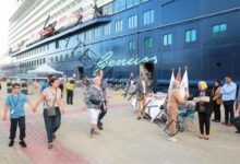 الهيئة العامة لميناء الأسكندرية تستقبل أكثر من 2200 سائح على متن السفينة السياحية MEIN SCHIFF.6
