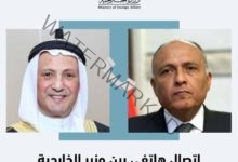 وزير الخارجية يهنئ وزير خارجية الكويت الجديد بمنصبه