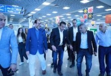 وزير الصحة يتفقد الحجر الصحي بمطار شرم الشيخ الدولي ويوجه بزيادة عدد البوابات الحرارية