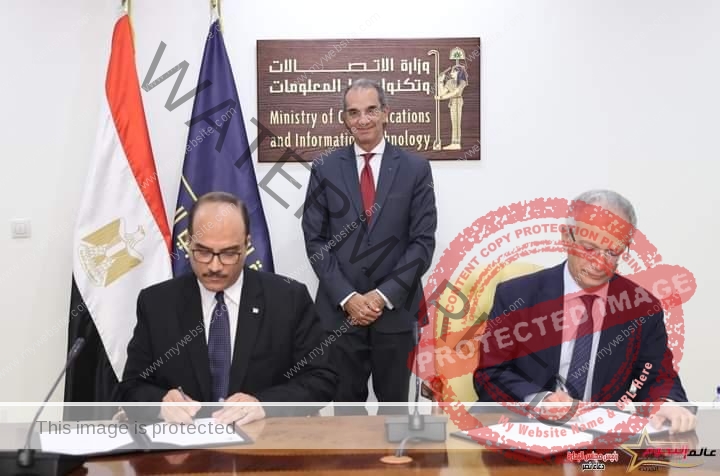 طلعت يشهد توقيع اتفاقية تعاون بين هيئة تنمية صناعة تكنولوجيا المعلومات وجامعة العريش