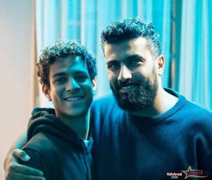 محمد سامي مع أحمد داش من كواليس مسلسل جديد