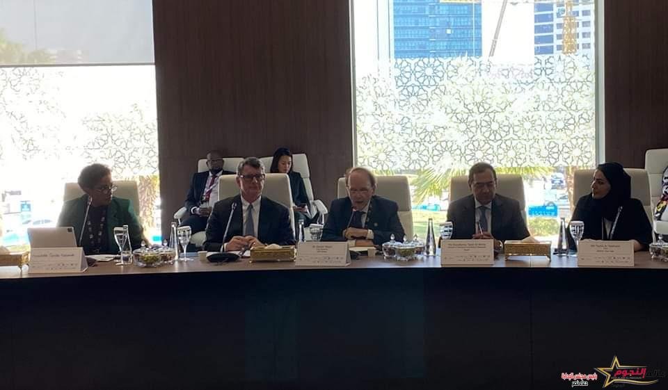 الملا يشارك فى جلسة مناقشة الفرص والتحديات لضمان أمن الطاقة الأوروبي ضمن فاعليات مؤتمر أديبك