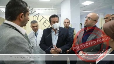 عبدالغفار يتفقد مستشفى إهناسيا التخصصي ومشروع تطوير مستشفى بني سويف المركزي