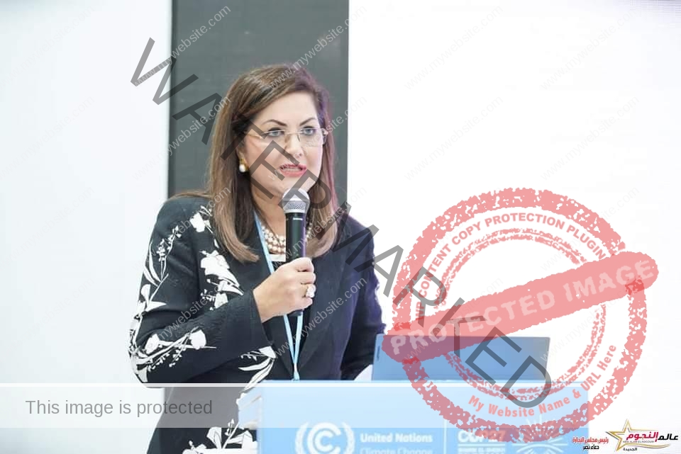 وزيرة التخطيط تشارك في جلسة حول "المبادرة الوطنية للمشروعات الخضراء الذكية في محافظات مصر"